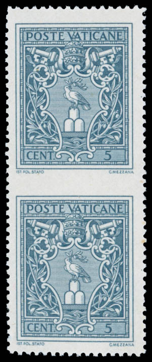 Antique Souvenir Booklet, Citta Del Vaticano, Postage Stamps
